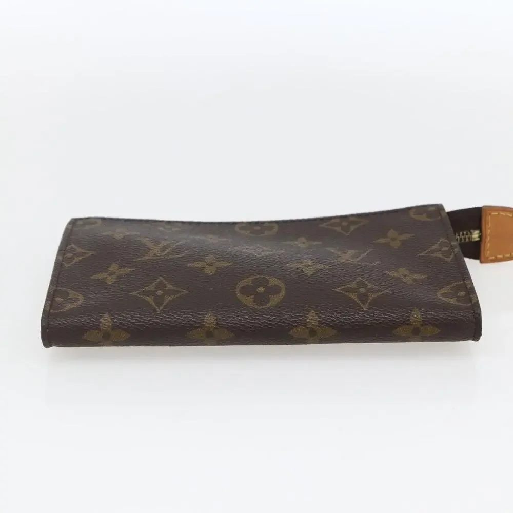 Louis Vuitton Monogram Bucket PM Accessory Pouch Brown